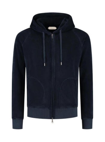 aurélien sweater manterry zipper vest - 20250902080004 navy