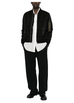 ami pant  manquota - jogging with tonal embossed big ami de coeur - utr806749 001