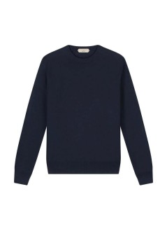 aurélien knitwear mancity crewneck - 40230802140002 navy