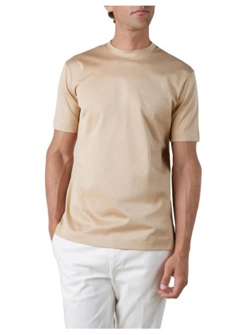 aurélien t-shirt manaur1 t-shirt, big collar - 60230902160000 light beige 2