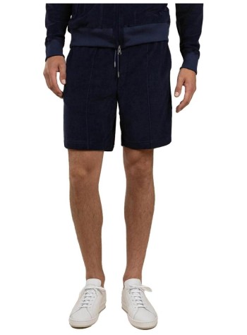 aurélien short pant manterry shorts - 20250903080000 navy 2
