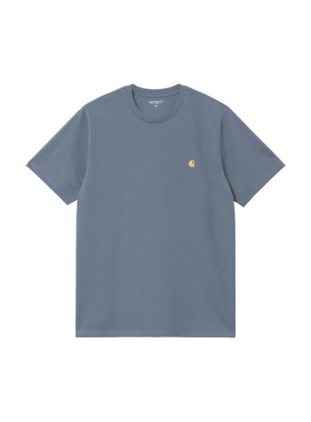 carhartt camiseta hombre s/s chase t-shirt - i026391 3xfxx