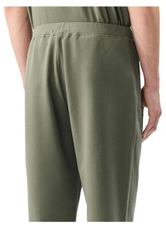 c.p.company pant  mansweatpants jogging pant in stretch fleece - 21clsp046a006452w 661