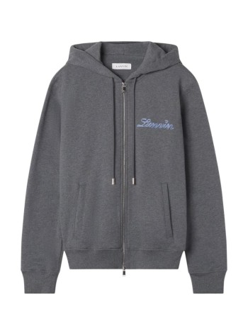 lanvin sudadera hombre hoodie zippé petit logo lanvin - rmho0007f013a26 177