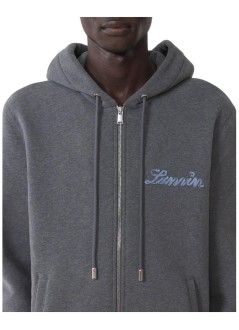lanvin sudadera hombre hoodie zippé petit logo lanvin - rmho0007f013a26 177