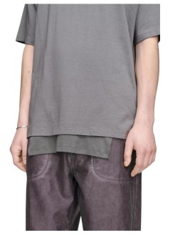 maison margiela camiseta hombre double layered t-shirt - s50gc0734m20222 859