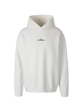 maison margiela sudadera hombre reversed logo hoodie - s50gu0252s25503 101