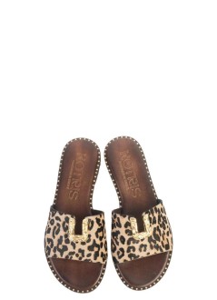 kotris sandals sandalia mujer lucky charm puff sandal - a4108d6 caramel