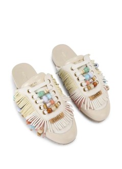 kurt geiger clog womanislington p fringe mule - 5854145019 45