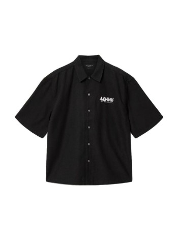 all saints camiseria hombre synth ss shirt - m033sf orca black