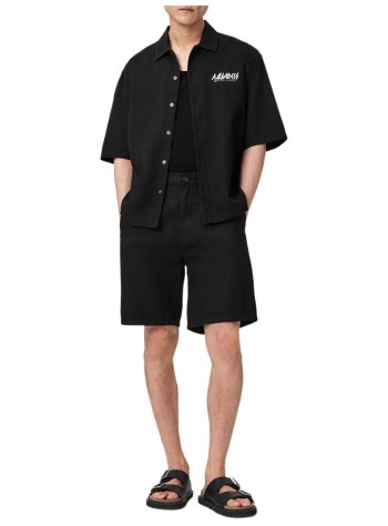 all saints camiseria hombre synth ss shirt - m033sf orca black 2
