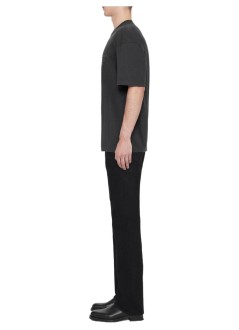 all saints t-shirt manxander ss crew - m030jc carter grey