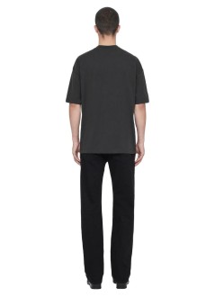 all saints t-shirt manxander ss crew - m030jc carter grey