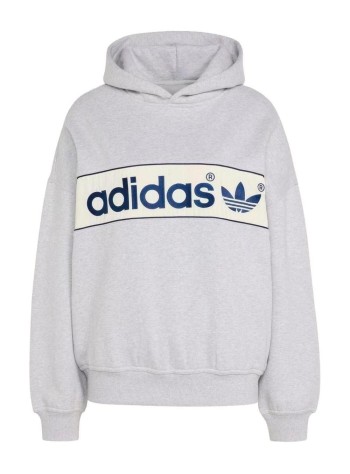 adidas originals sudadera hombre block hoodie - ld9300 lgreyh
