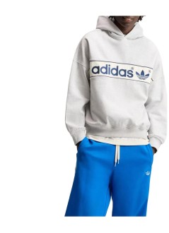 adidas originals sudadera hombre block hoodie - ld9300 lgreyh