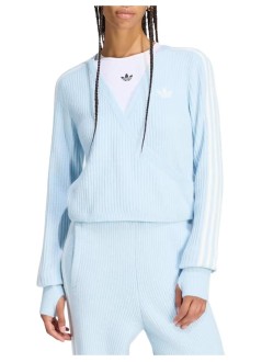 adidas originals punto mujer knit cardigan - ld8932 wonblu