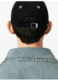 ami gorras hombre quota -black ami de coeur embroidery cap - ucp265aw0041 001