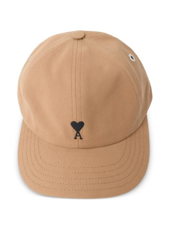 ami gorras hombre quota -black ami de coeur embroidery cap - ucp265aw0041 a184