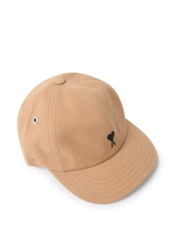 ami gorras hombre quota -black ami de coeur embroidery cap - ucp265aw0041 a184 2