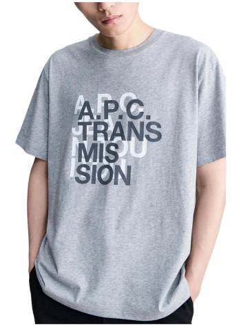 a.p.c. t-shirt mant-shirt transmission - cohbmh26645 pla 2