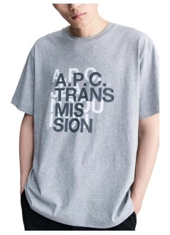 a.p.c. t-shirt mant-shirt transmission - cohbmh26645 pla