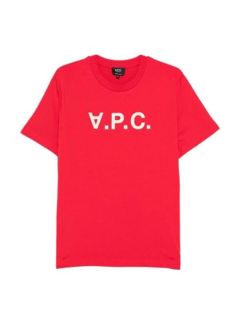a.p.c. t-shirt mant-shirt standard grand vpc gots - cohbmm26384 gli