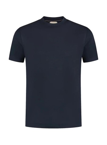 aurélien t-shirt manaur1 t-shirt, big collar - 60230902160000 navy