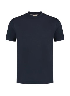 aurélien t-shirt manaur1 t-shirt, big collar - 60230902160000 navy