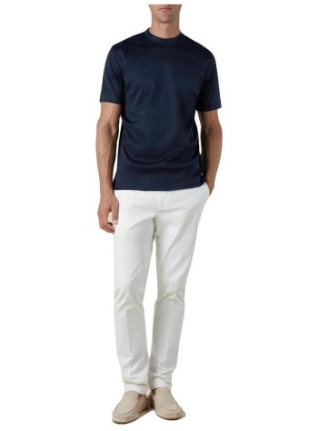 aurélien t-shirt manaur1 t-shirt, big collar - 60230902160000 navy 2