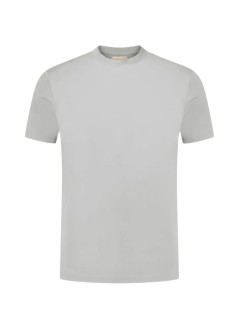 aurélien t-shirt manaur1 t-shirt, big collar - 60230902160000 light grey