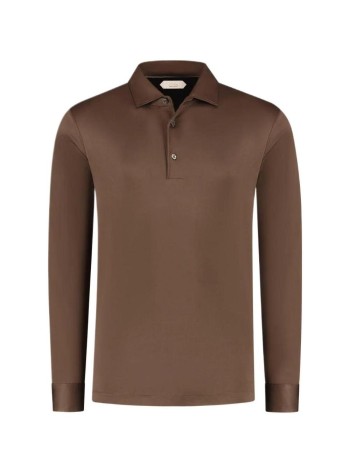 aurélien polo manaur1 polo ls - 50240902160000 ecru