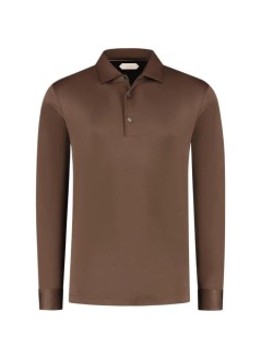 aurélien polo manaur1 polo ls - 50240902160000 ecru