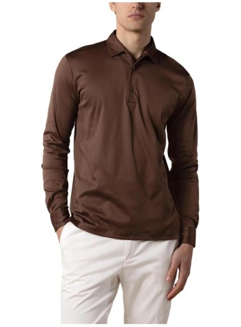aurélien polo manaur1 polo ls - 50240902160000 ecru 2