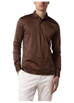 aurélien polo manaur1 polo ls - 50240902160000 ecru