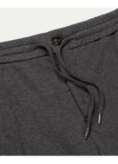 aurélien pant  manleisure cotton trousers - 40250903160000 dark grey