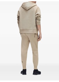 on running sudadera hombre focus tech zip hoodie - 1mf30300603 desert