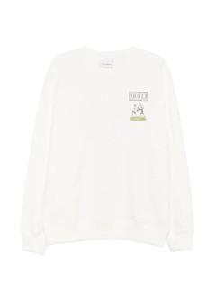 drôle de monsieur sudadera hombre drôle boxers sweatshirt - msw214co127 off white