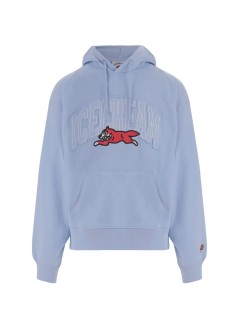 icecream sudadera hombre college applique running dog popover hood - icph26230 light blue