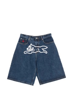icecream pantalon corto hombre running dog triple scoop denim shorts - icds26271 mid wash blue