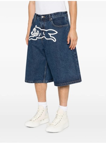 icecream pantalon corto hombre running dog triple scoop denim shorts - icds26271 mid wash blue 2