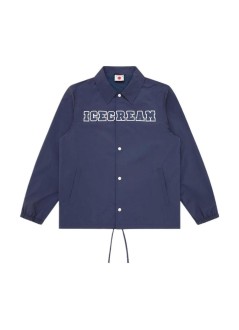 icecream outerwear hombre college applique coach jacket - icou26305 navy
