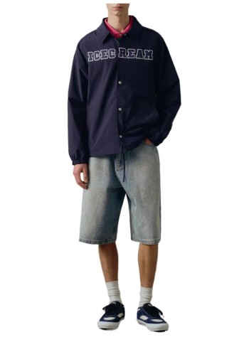 icecream outerwear hombre college applique coach jacket - icou26305 navy 2