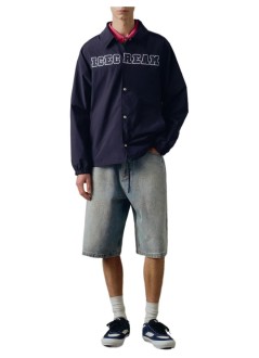 icecream outerwear hombre college applique coach jacket - icou26305 navy