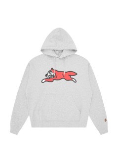 icecream sudadera hombre running dog popover hood - icph26329 heather grey