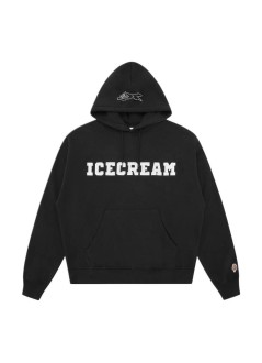 icecream sudadera hombre embellished popover hood - icph26335 black