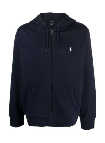 polo ralph lauren sudadera hombre double-knit full-zip hoodie - 710888282002 aviator navy