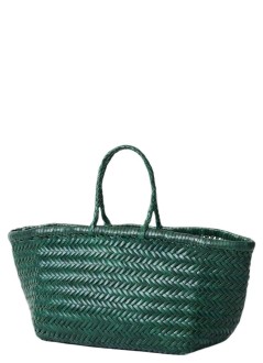 dragon diffusion handbag mujer bamboo triple jump small - 8811 forest