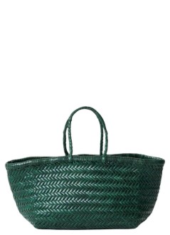 dragon diffusion handbag mujer bamboo triple jump small - 8811 forest