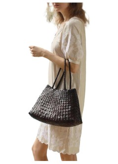 dragon diffusion handbag mujer santa croce big - 8892 dark brown