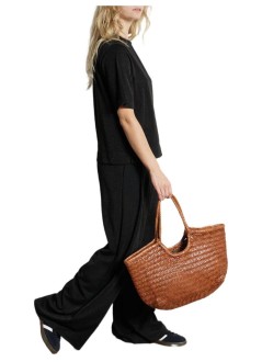 dragon diffusion handbag mujer nantucket basket big - 8822 bruciato
